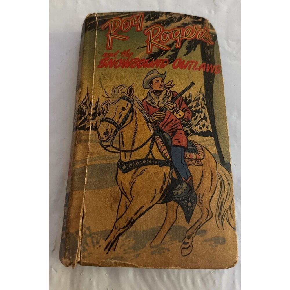 ROY ROGERS 1949 PHOTO COVER Snowbound Outlaws 5"